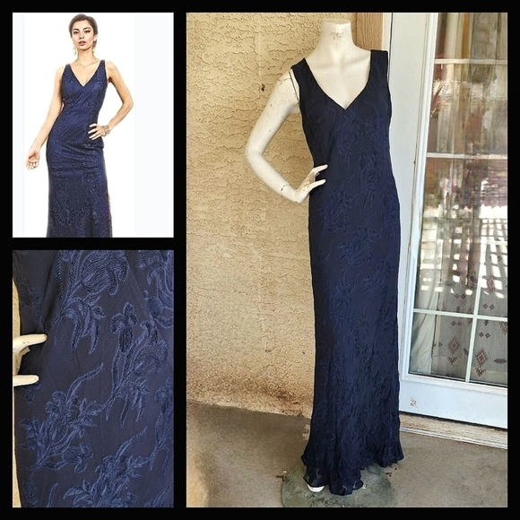 Zonda Nellis‎ GOURGUES DRESS, 🙏❤️❤️WITH A BOUNS SHAWL WRAP ❤️❤️ - Picture 1 of 6